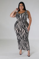 Zebrasha Dress